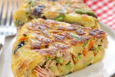 Tortilla de huevo con atún: una receta para quedar bien en el almuerzo