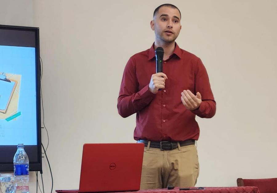 EL CREADOR. Franco Tralice elaboró un modelo de predicciones de resultados de partidos de fútbol.