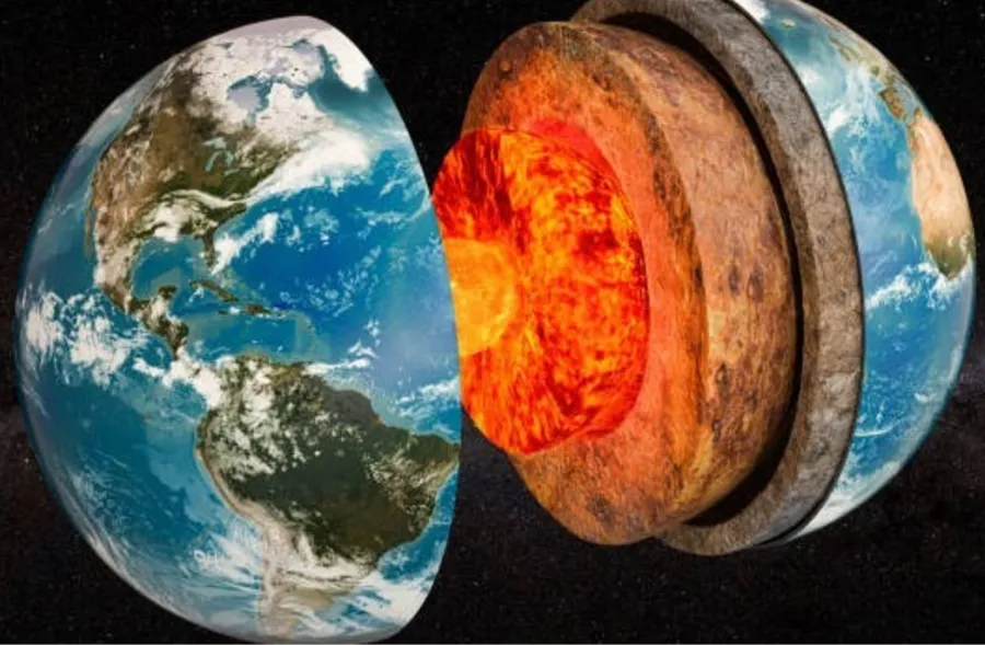 El núcleo de la Tierra está frenando desde 2010