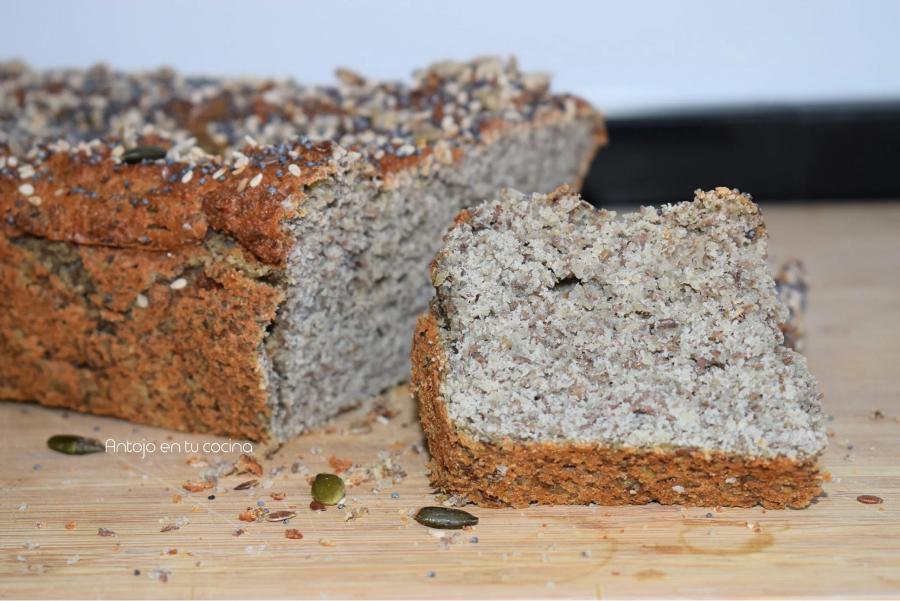 Pan de lentejas, una opción saludable y rápida de hacer.