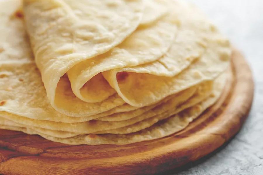 Rapiditas una cena sencilla y saludable si elegimos correctamente qué tortilla utilizar.