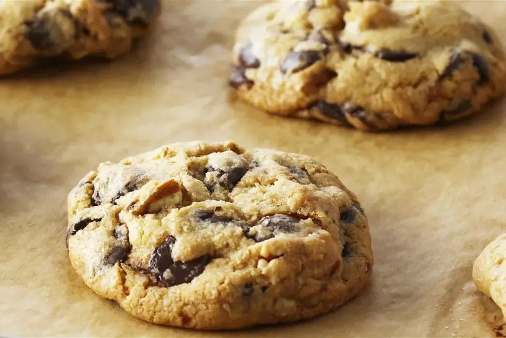 Unas económicas y deliciosas galletas de banana y chocolate 