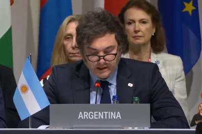 Milei, en la Cumbre por la Paz: Mi máximo apoyo al pueblo de Ucrania y al amigo Zelenski