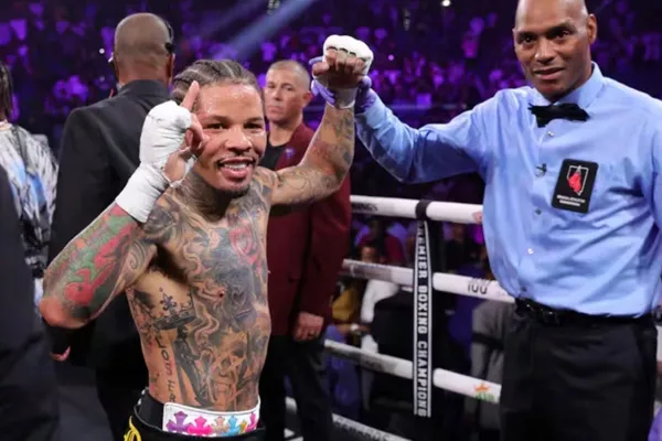 Gervonta demolió a Martin y retuvo por quinta vez el título ligero de la AMB