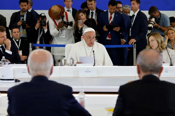 El Papa en el G7 sobre la inteligencia artificial