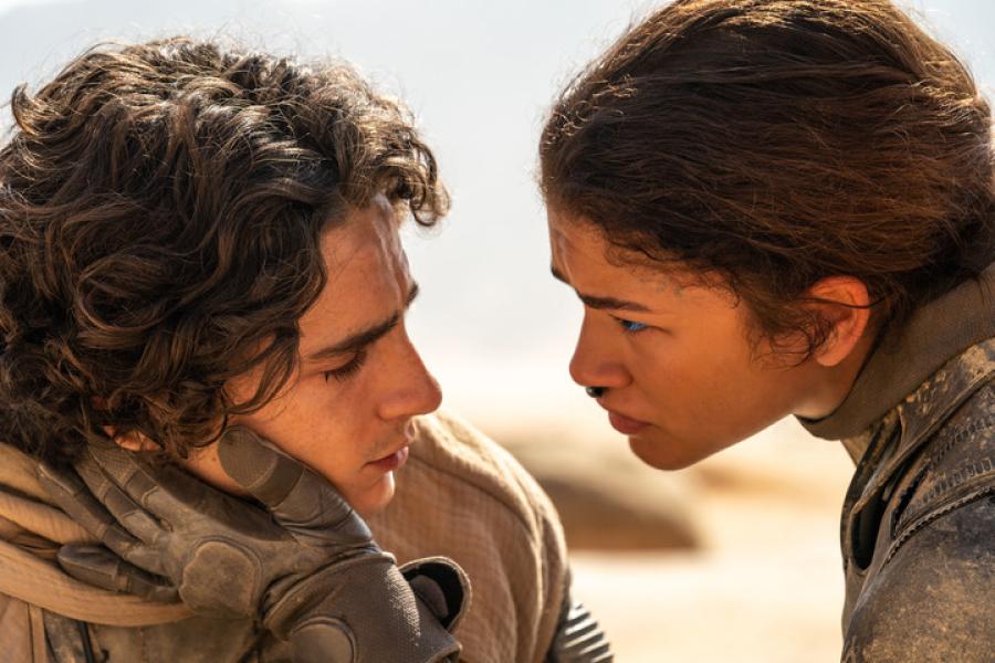 CIENCIA FICCIÓN. El filme protagonizado por Timothée Chalamet y Zendaya sigue en el top cinco. / Sensacine.