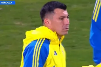 El inesperado motivo por el que Gary Medel salió a calentar con Boca pero no jugará por Copa Argentina