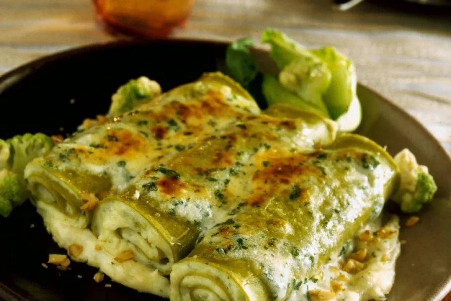 Canelones saludables para disfrutar en la cena.