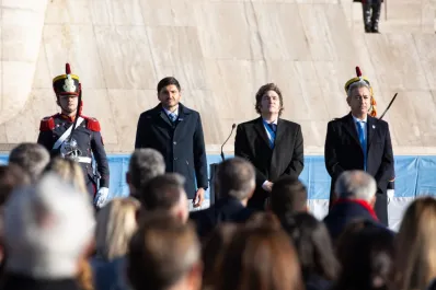 El discurso de Pullaro frente a Milei: Mire al interior productivo, nos faltan obras de infraestructura