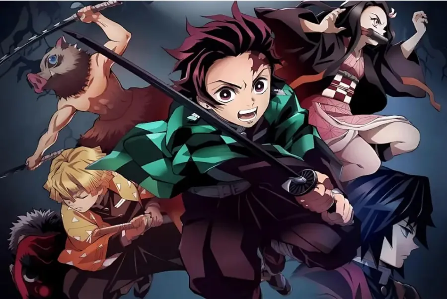 KIMETSU NO YAIBA. En la serie, el protagonista debe luchar con demonios. / CRUNCHYROLL.