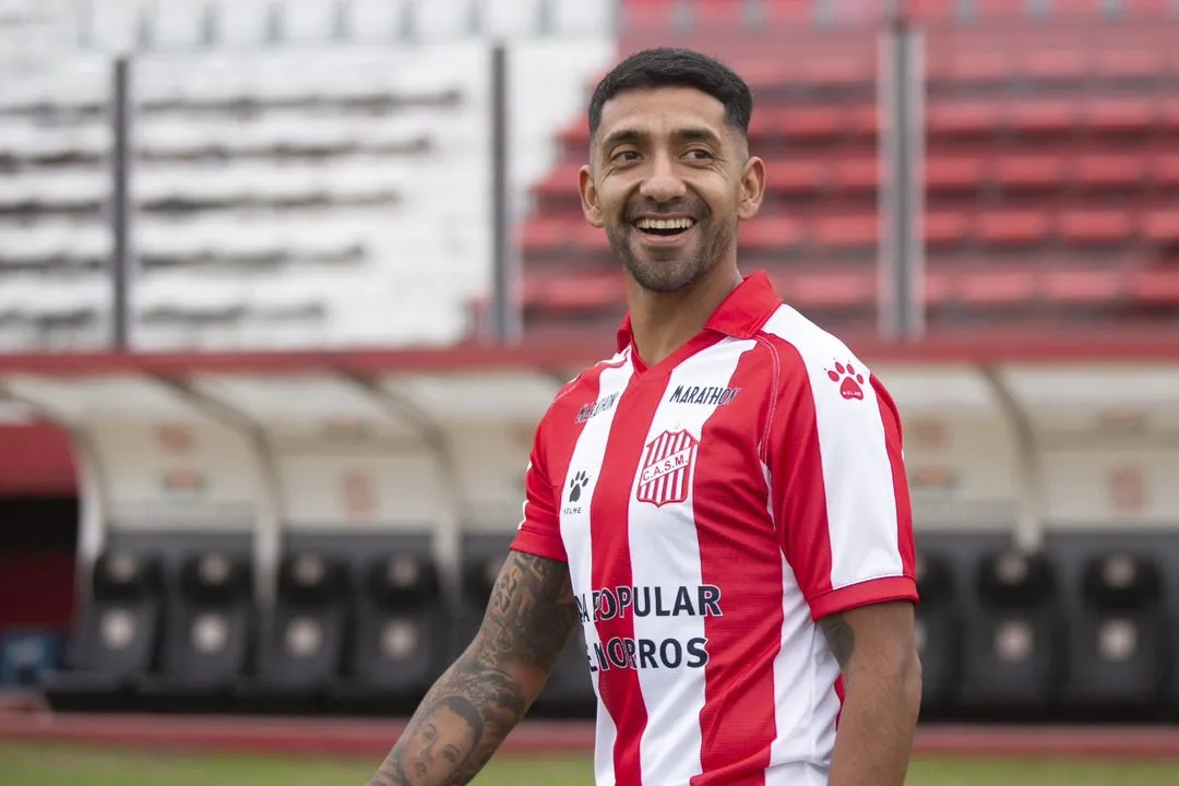 La curiosa broma de San Martín de Tucumán en el primer entrenamiento de Matías García