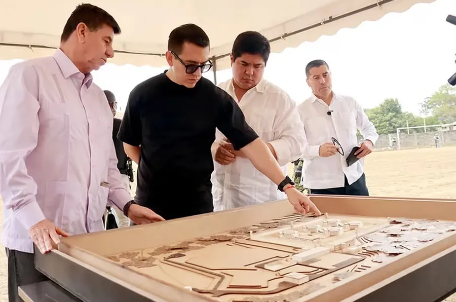 Daniel Noboa anunció la construcción de una cárcel de máxima seguridad. 