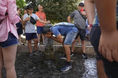 Italia sufre una brutal ola de calor, con más de 40 grados
