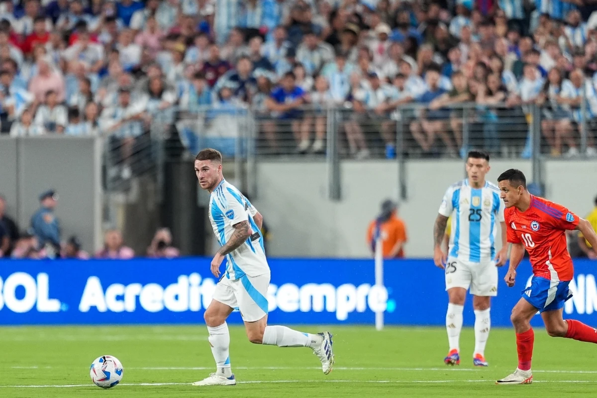 Argentina le ganó 1-0 a Chile y está en cuartos de la Copa América