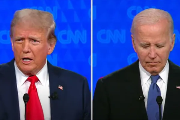 Con fuertes cruces y ataques personales, Joe Biden y Donald Trump se enfrentan en el primer debate presidencial