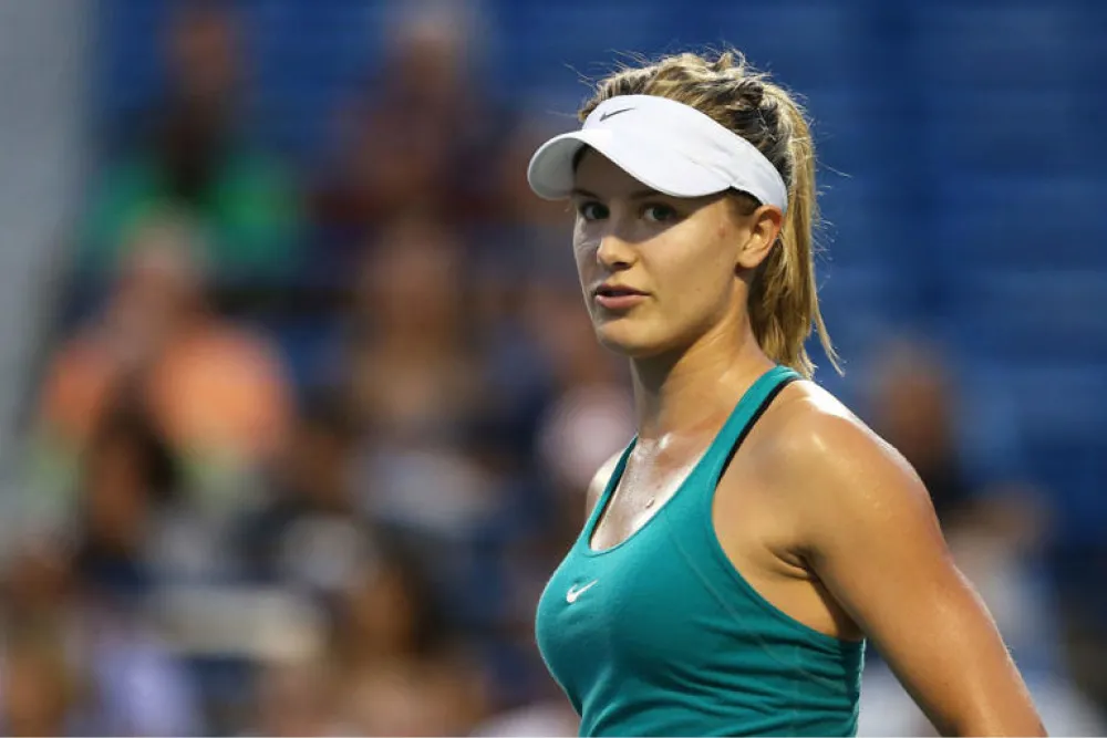 Genie Bouchard habló de la importancia de la imagen para los deportistas.