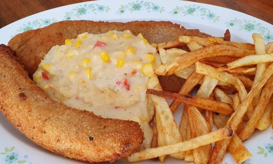 Una bomba: la polémica receta de la suprema Maryland con banana frita