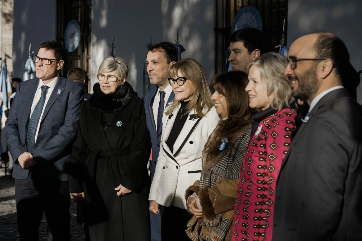 EN SAN JUAN. Susana Montaldo durante la presentación del Plan Nacional de Alfabetización.