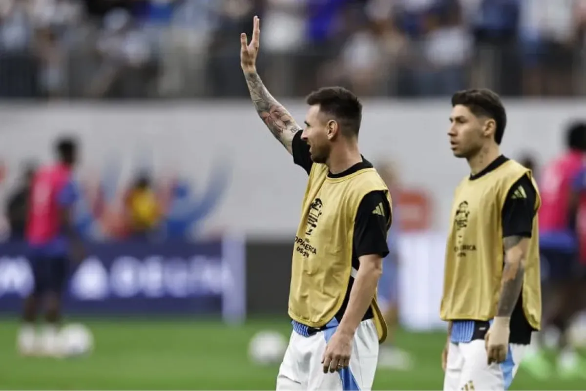 Lionel Messi volvió a la titularidad frente a Ecuador.