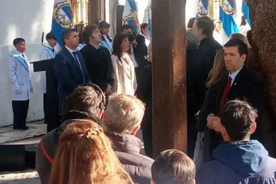 Detuvieron a un hombre armado cerca del acto que encabezó Javier Milei en San Juan