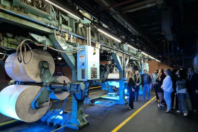 LA GACETA abrió sus puertas a los anunciantes: cómo funciona la planta impresora del diario