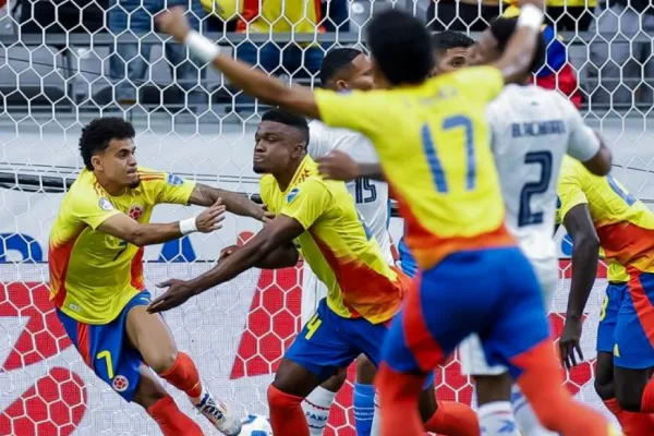 Colombia vapuleó a Panamá, y es semifinalista de la Copa América