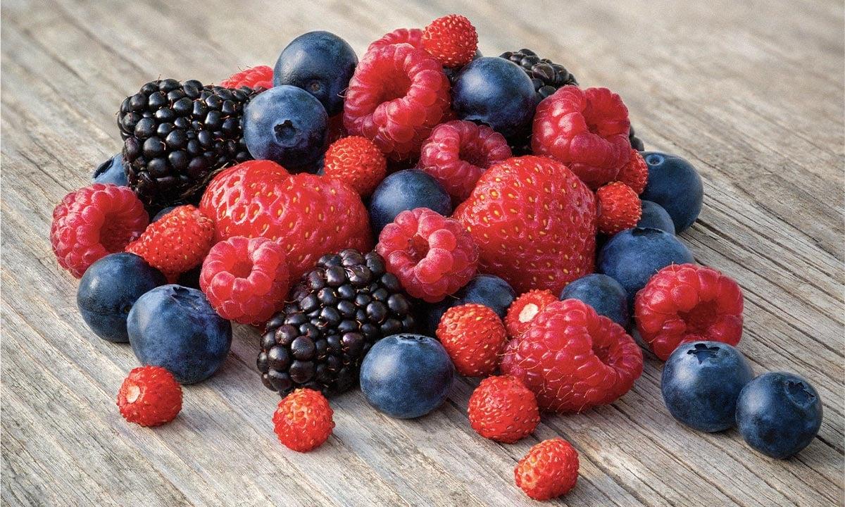 ¿Cuáles son los beneficios de los frutos rojos?