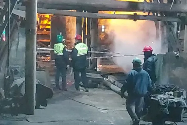 Ingenio Santa Bárbara: falleció un operario que cayó de gran altura