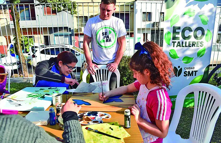 Semana ambiental: eco canje, kermeses y talleres