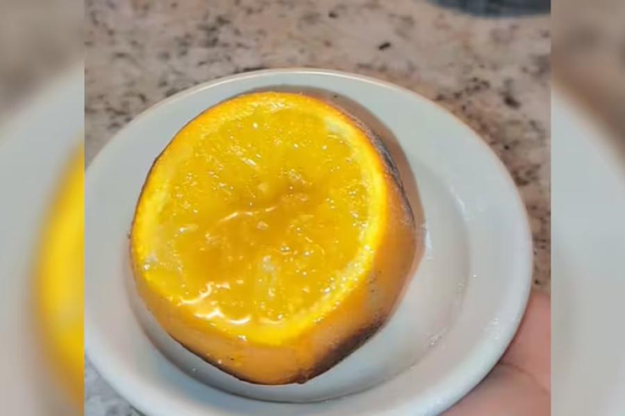 Un jaraba natural para el que necesitarás una naranja y azúcar.