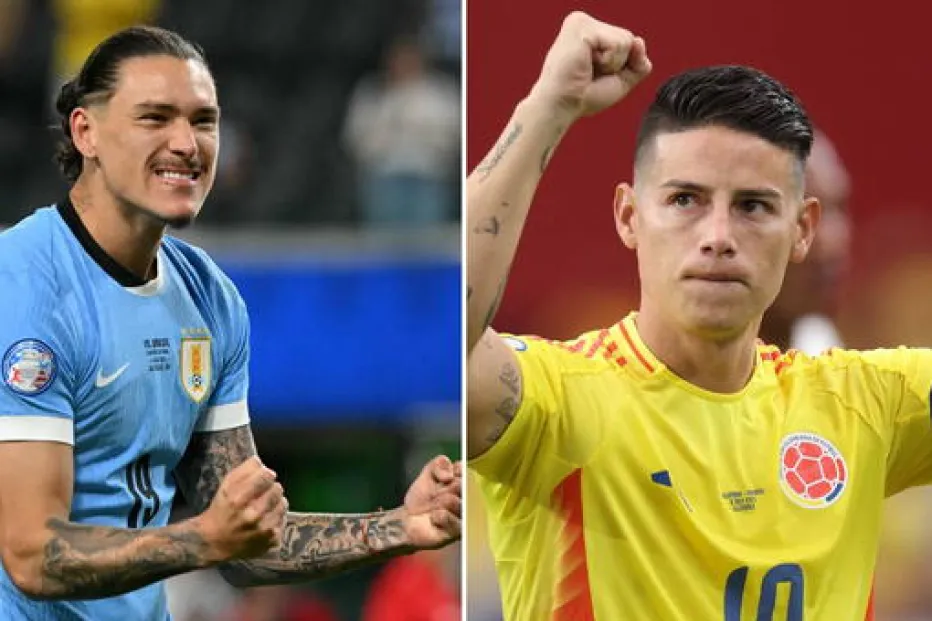 Copa América: duelo de candidatos e invictos entre Colombia y Uruguay