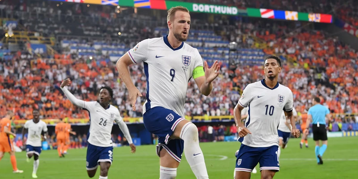 GOLEADOR. Harry Kane marcó el empate para Inglaterra.