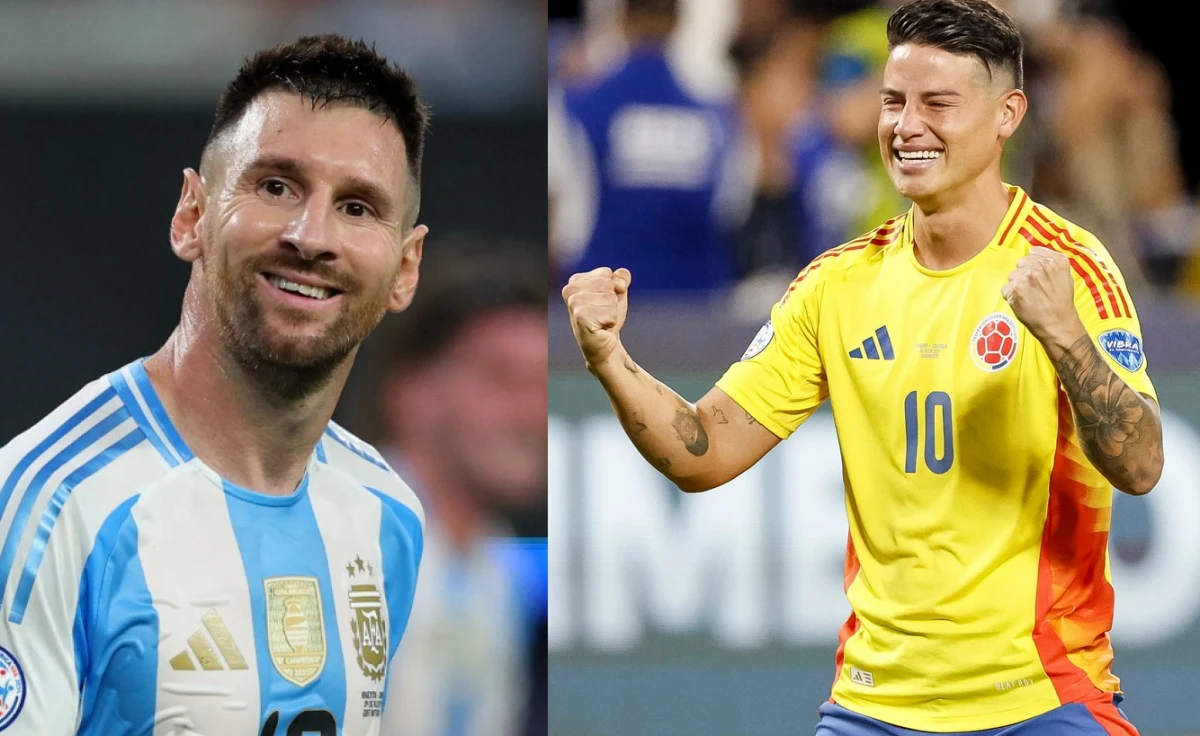 James Rodríguez superó un récord de Lionel Messi en la Copa América 2024