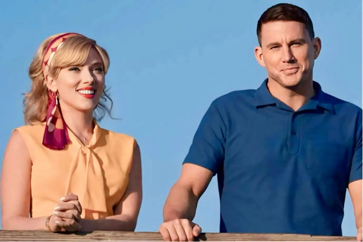 DÚO ESTELAR. Scarlett Johansson y Channing Tatum despliegan toda su química en “La otra cara de la Luna”.