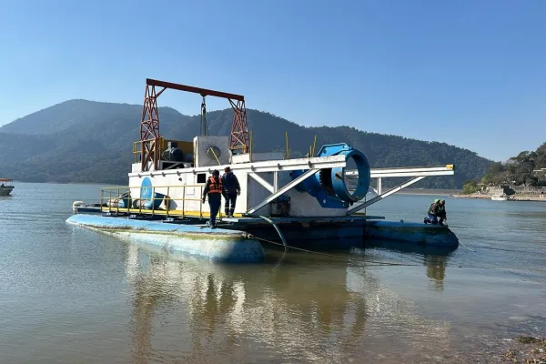 Alistan la restauración de la balsa La Niña, que sale de El Cadillal tras 22 años