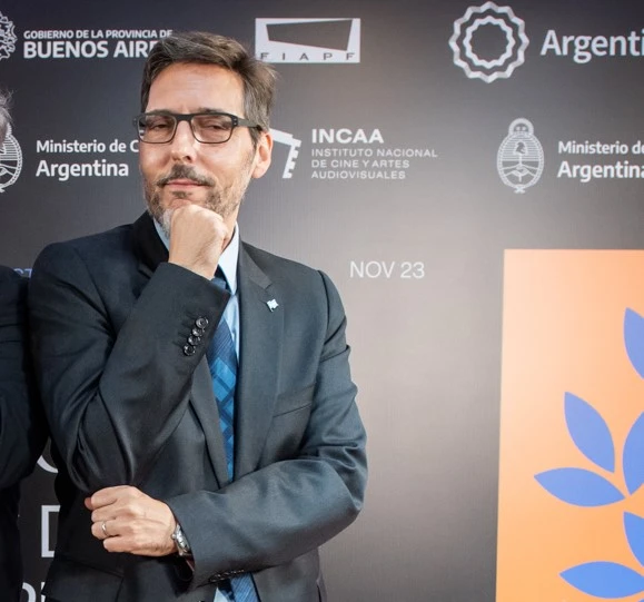 AFUERA. Fernando Juan Lima se fue del Festival de Cine de Mar del Plata.