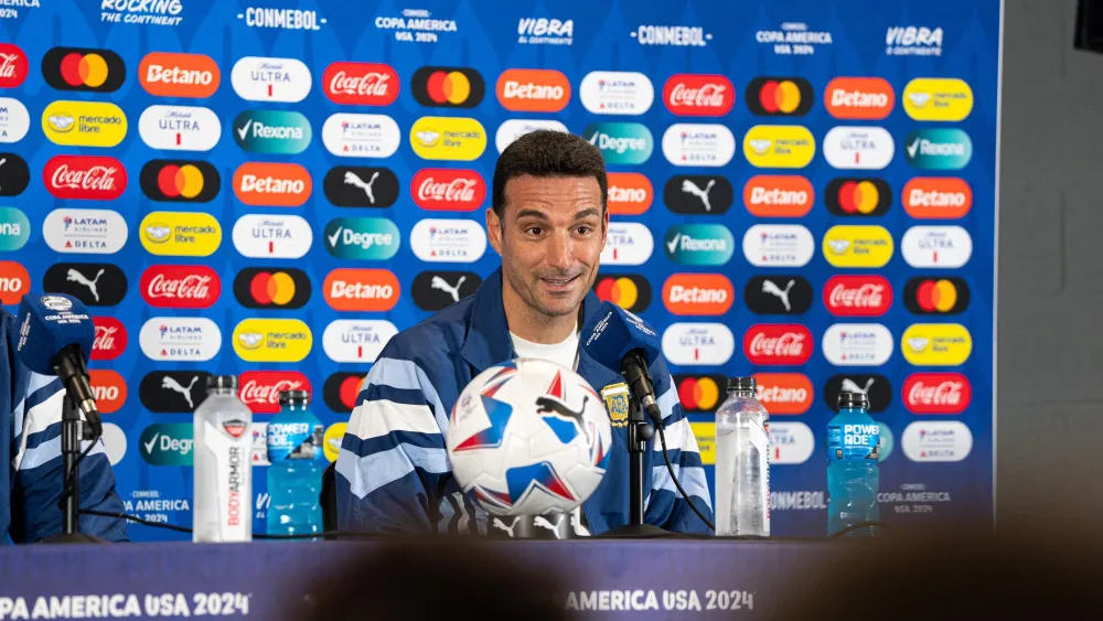 Scaloni. PRENSA AFA