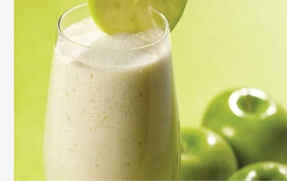 El licuado antiinflamatorio con manzana