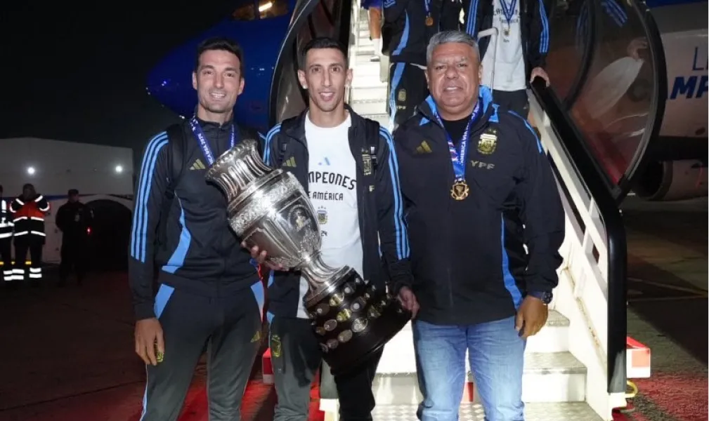 Argentina regresó al país con la Copa América: ¡Que nunca se acaben las victorias!