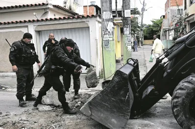 Un freno a la guerra narco en favelas de Río de Janeiro
