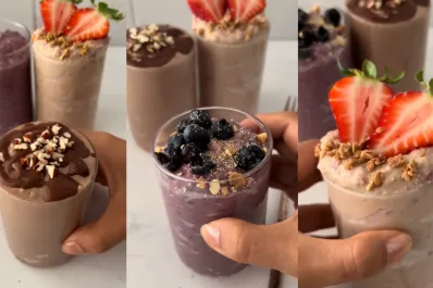 Avena y chía: tres desayunos saludables que parecen postres y te van a encantar