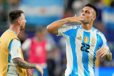 Video: mirá la alocada reacción de Lionel Messi tras la consagración de la Selección