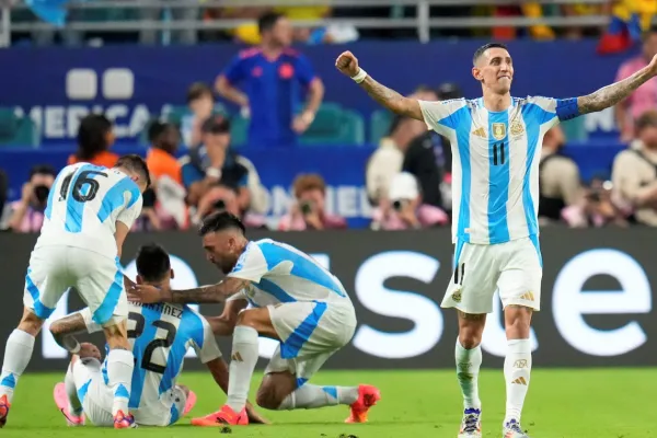 Video: reviví el golazo de Lautaro Martínez para que Argentina sea campeona de América