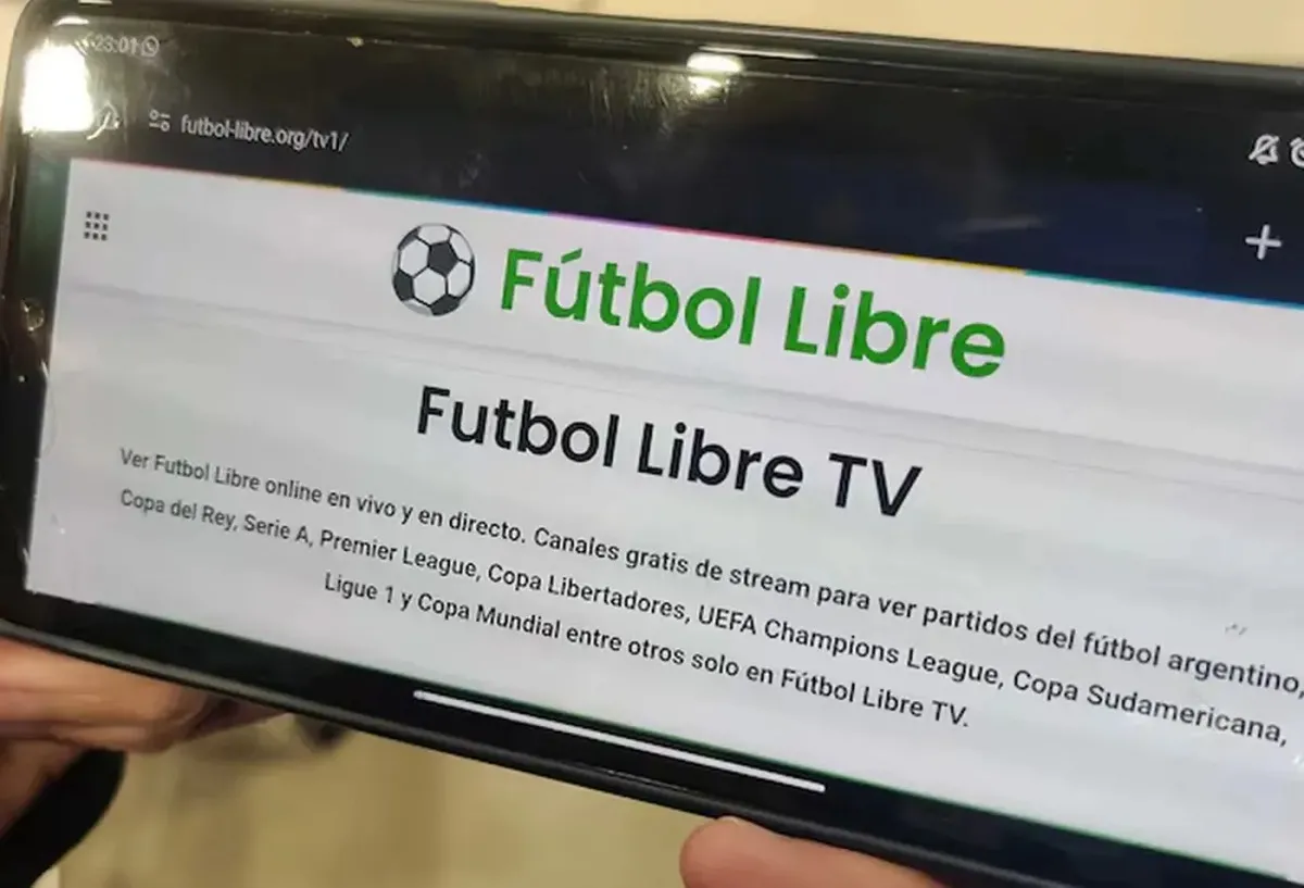 ¿FÚTBOL PARA TODOS? El pirata informático aseguró que su objetivo era que todos pudieran disfrutar de un fútbol gratuito.