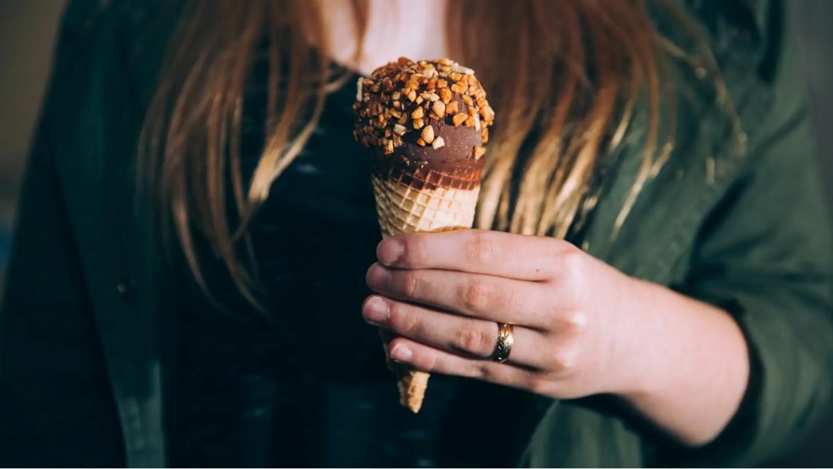El helado favorece la producción de serotonina.