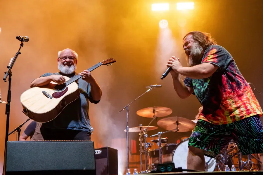 CANCELADOS. Jack Black suspendió la gira de Tenacious D por un comentario antitrump de su guitarrista Kyle Gass. / INSTAGRAM @jackblack.