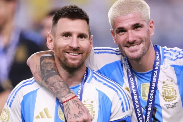 De Paul reveló cómo impactó en la Selección el llanto de Messi en la final de la Copa América