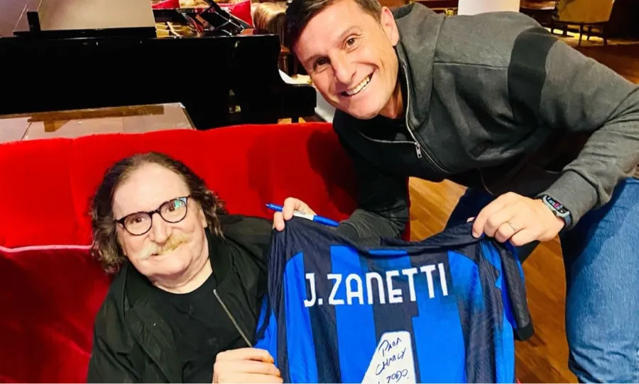 Charly García y Pupi Zanetti