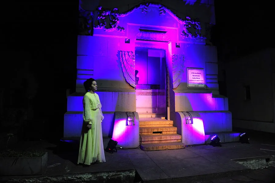 VOLVER A LA VIDA. El grupo teatral “Los intérpretes” trajo de vuelta a personajes que dejaron huellas en la historia de nuestra provincia.