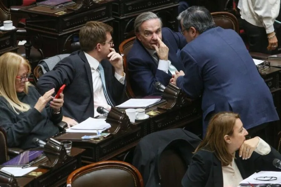 PRESENTE. Pichetto uno de los que participó en el mitin con Francos. 